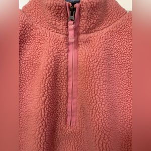 Lands’ End Quarter Zip Fleece.  Size XL.